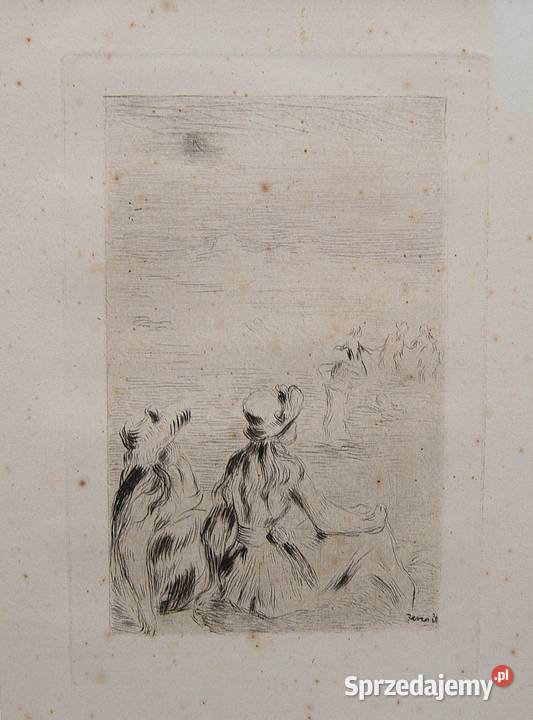 PierreAuguste Renoir Na plaży w Berneval Poznań