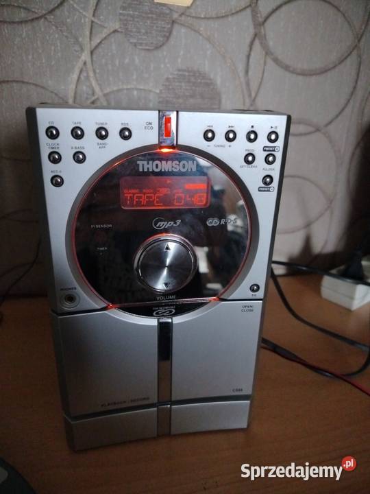 Mini wieża THOMSON z CDMP3 pilot głośniki Chorzów