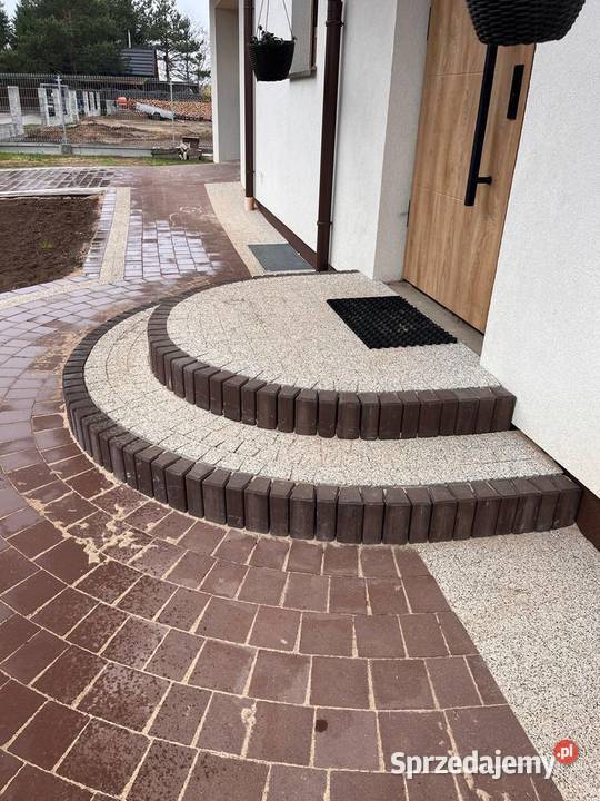 Okazja kostka palisada ring betonowa okrągła Obrzeża i palisady Grudziądz