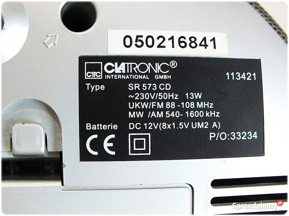 Radioodtwarzacz CD CLATRONIC SR573 Fajne zgrabne Żary sprzedam