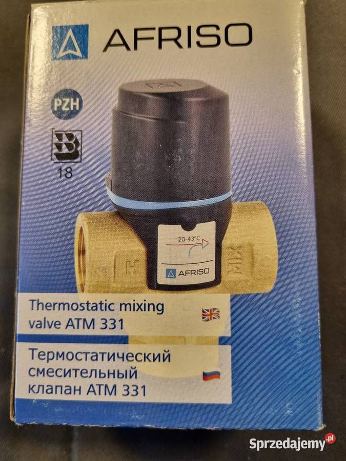 Zawór mieszający termostatyczny AFRISO 3X34 GW Sępólno Krajeńskie