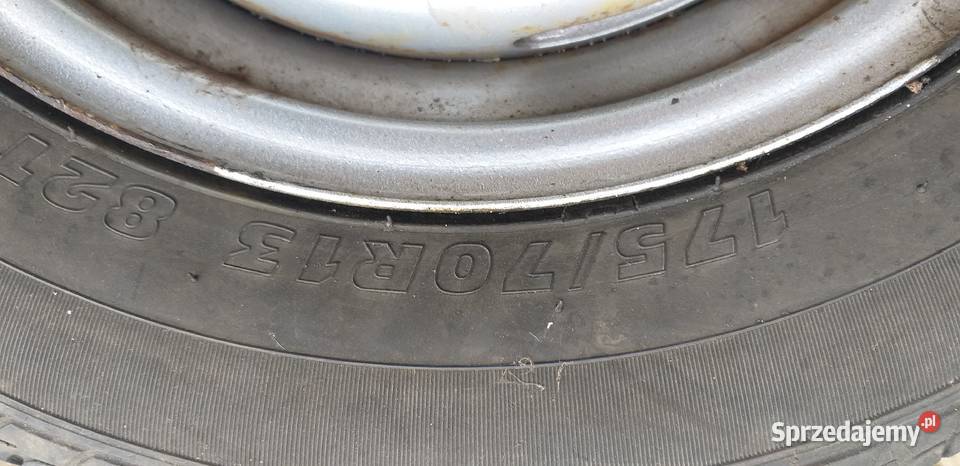 Koła 13 z oponami letnimi 175 70 R 13 Kraczkowa sprzedam