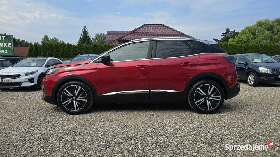 Peugeot 3008 GTLine Hybrid PHEV Panorama skóry lakier metallic Zieleniewo