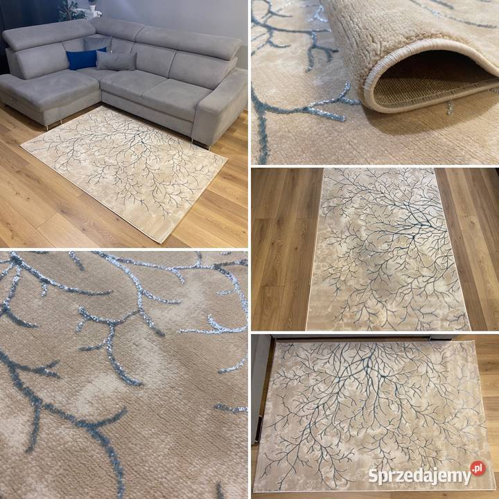 DYWAN 160X220 GOLD EXCLUSIVE 8154 GREY Dywany