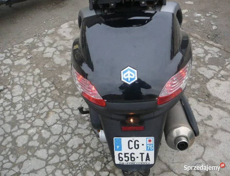 błotnik tył mocowanie rejestracji Piaggio mp3 wielkopolskie Ostrzeszów