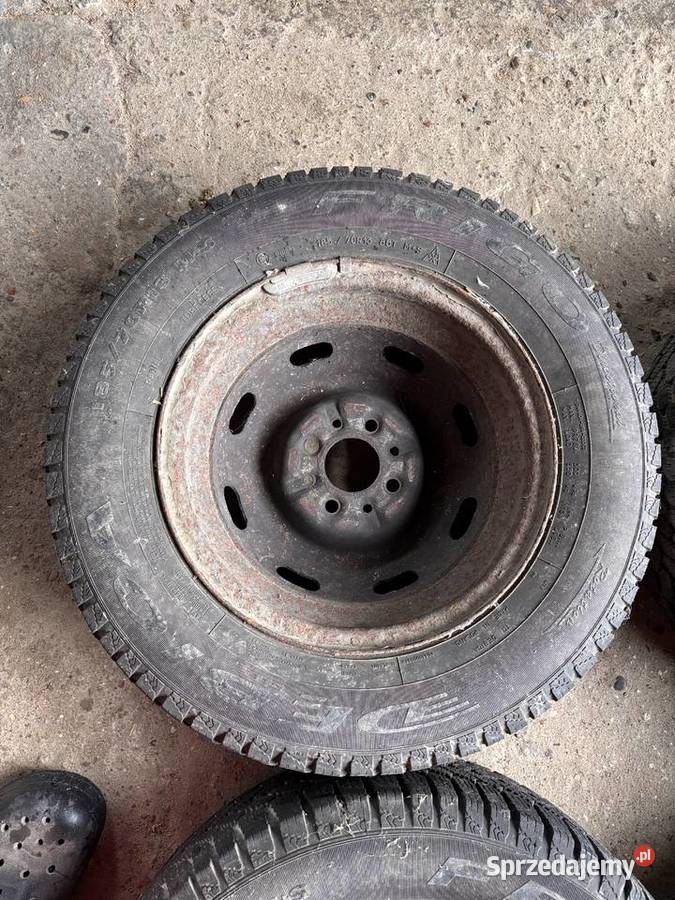 felga koło opona Polonez Fiat 125p oryginał PRL podlaskie Kosianka-Boruty sprzedam