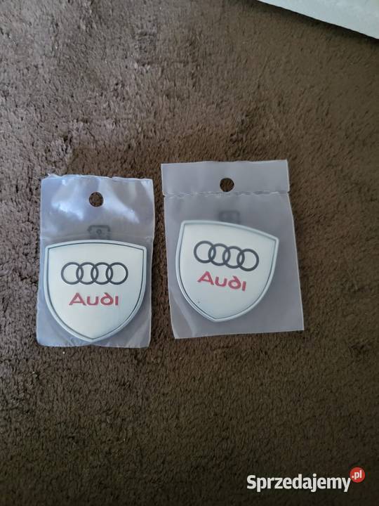 Emblematy znaczki Audi zestaw 2 sztuki Gliwice sprzedam