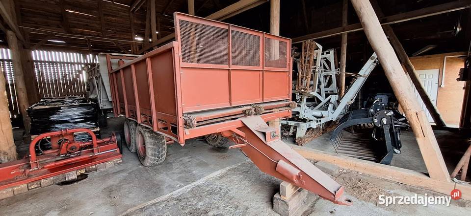 Rozrzutnik obornika tandem Fortschritt Gołębiewo Wielkie