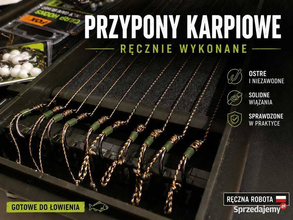 Przypony karpiowe ręcznie robione