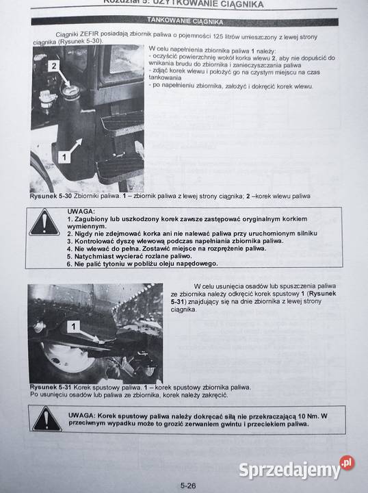 Instrukcja obsługi Zefir