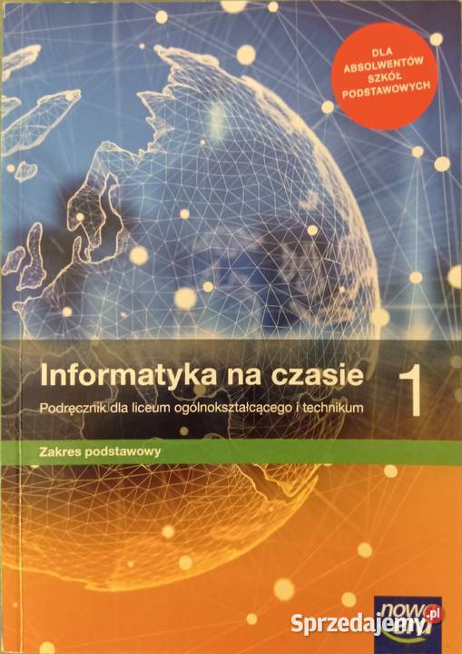 Informatyka na czasie 1 99012019 Podręczniki Poznań
