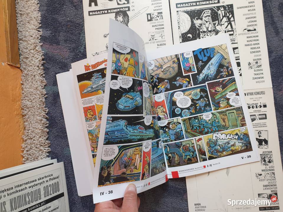 AQQ Magazyn Komiksowy zestaw 8 numerów 19982003 Rok wydania 1998
