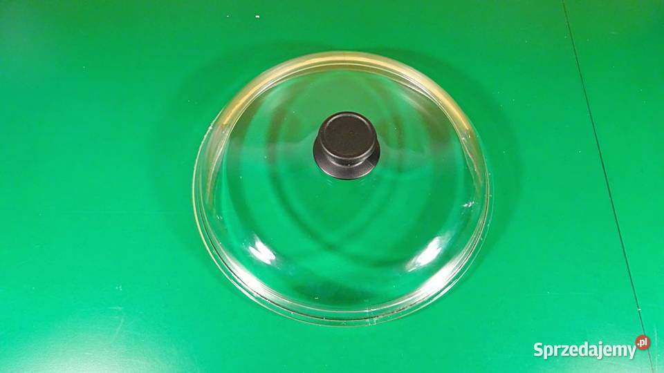 POKRYWKA SZKLANA duża bez metalowego pierścienia śląskie