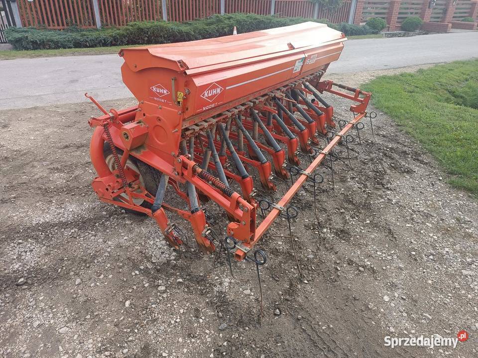 Siewnik zbożowy Kuhn nodet 3m nieuszkodzony Busko-Zdrój