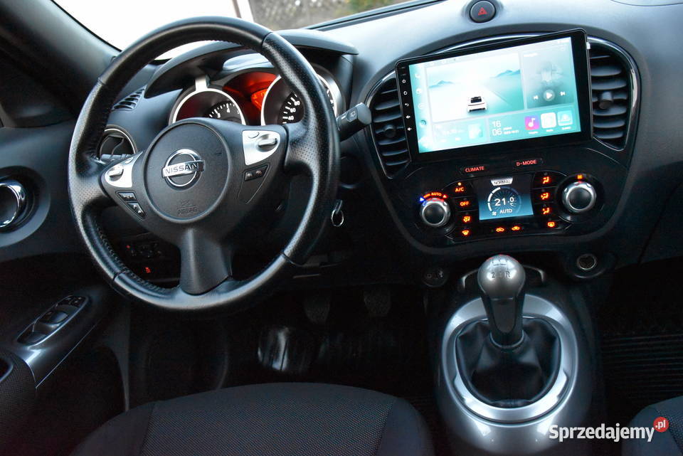 Nissan Juke I Acenta 16 16V 117 1WŁ Bezwypadkowy manualna łódzkie Zduńska Wola