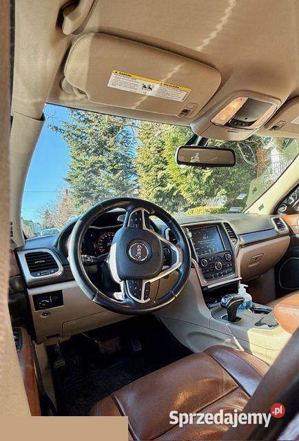 Jeep Grand Cherokee 36 benzyna 285 2014r Czysty nieuszkodzony Gdynia