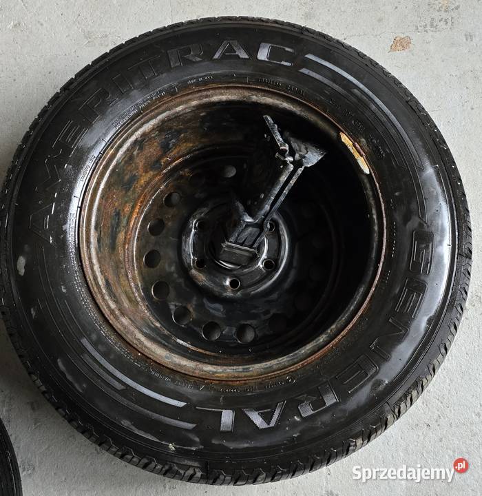 Chevrolet Silverado koło zapasowe z windą