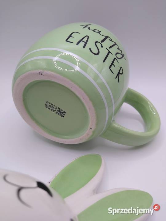happy Easter Zając kubek ceramika Kubki pomorskie Gdańsk