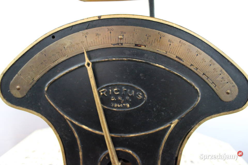 Niemiecka zabytkowa waga do listów Rictus Pozostałe Wrocław