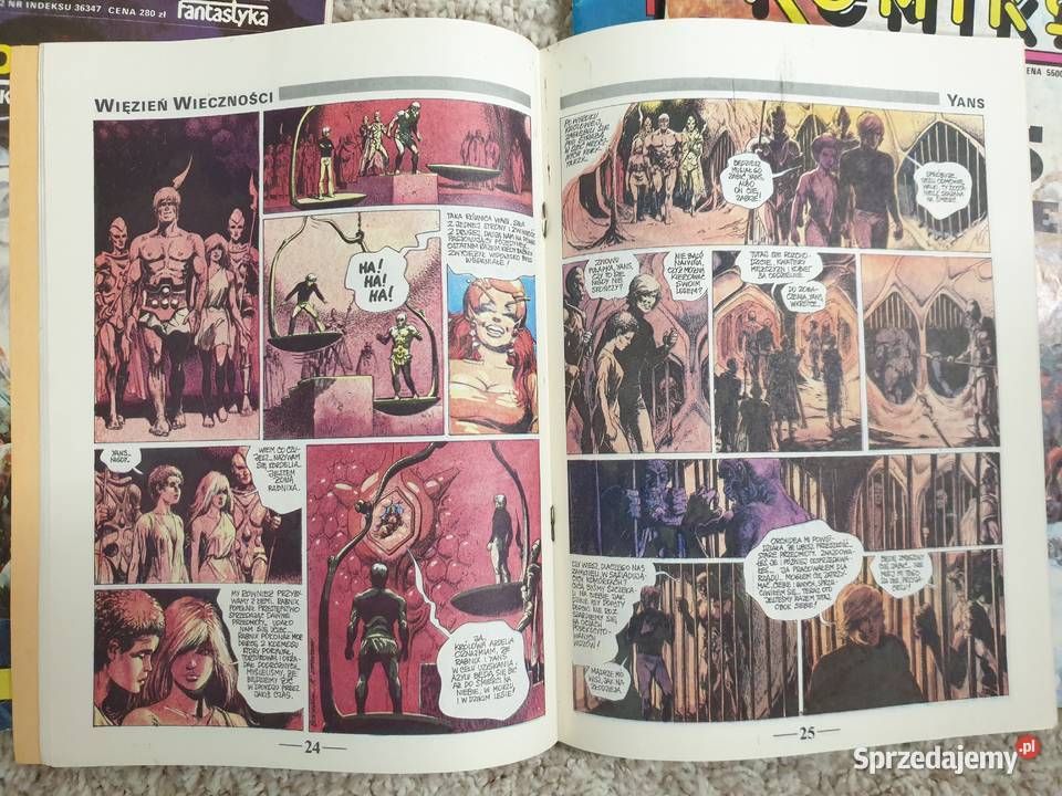 Yans Grzegorz Rosiński 5 komiksów Komiks fantasy i s-f pomorskie Gdynia sprzedam