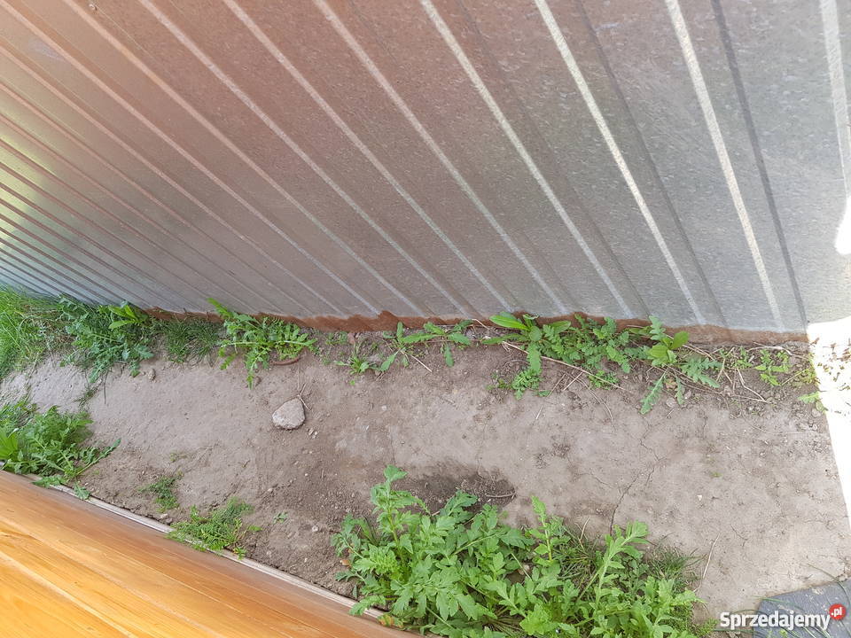 Garaż blaszany 5x3 dolnośląskie Borek Strzeliński sprzedam