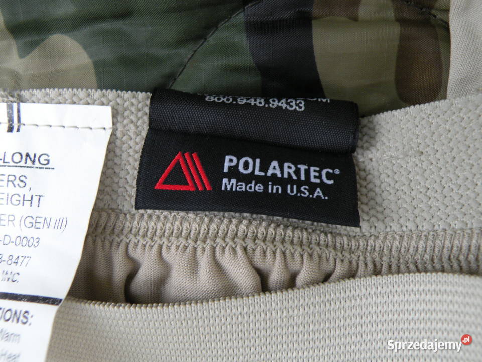 Kalesony Us Army ECWCS gen III POLARTEC large Wrocław