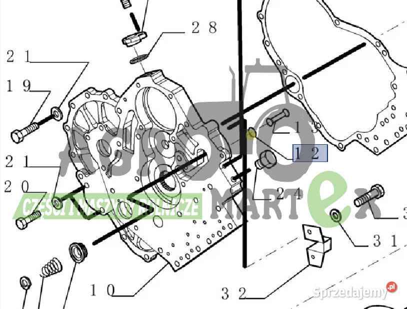219200A1 76086174 PIERŚCIEŃ SPRĘŻYNUJĄCY CNH