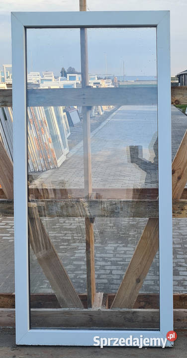 OKNA KacprzaK Witryna 76X145 FIX Używany PCV lubelskie Lublin