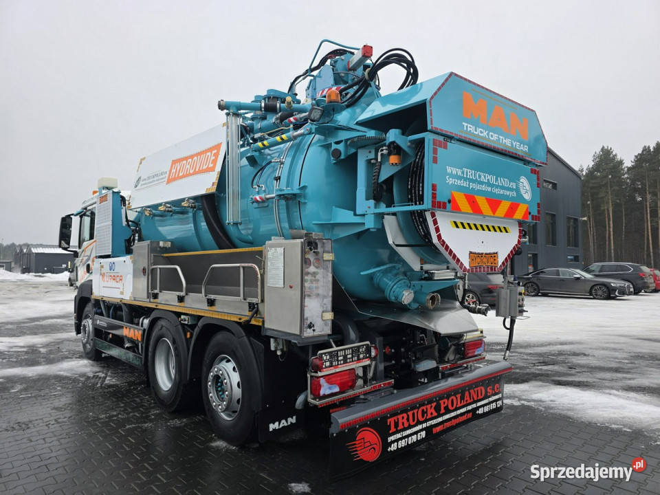 MAN HUWER HYDROVIDE WUKO KOMBI DO CZYSZCZENIA Daleszyce