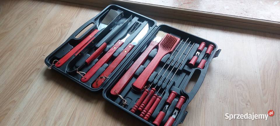 Narzędza zestaw grillowy turystyczny Przybory i części małopolskie Skawina sprzedam