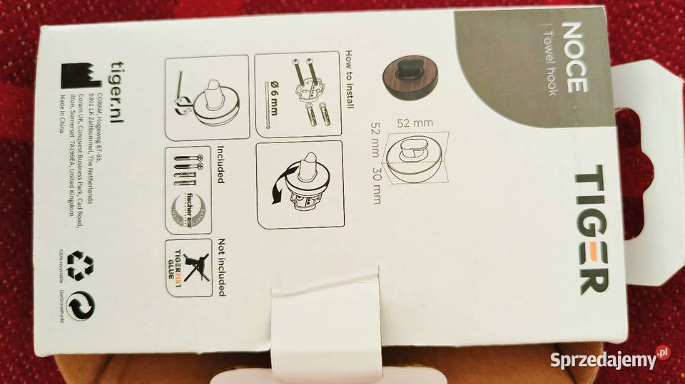 Zestaw WC szczotka pojemnik uchwyt wieszak do Szczotki do WC Zawory