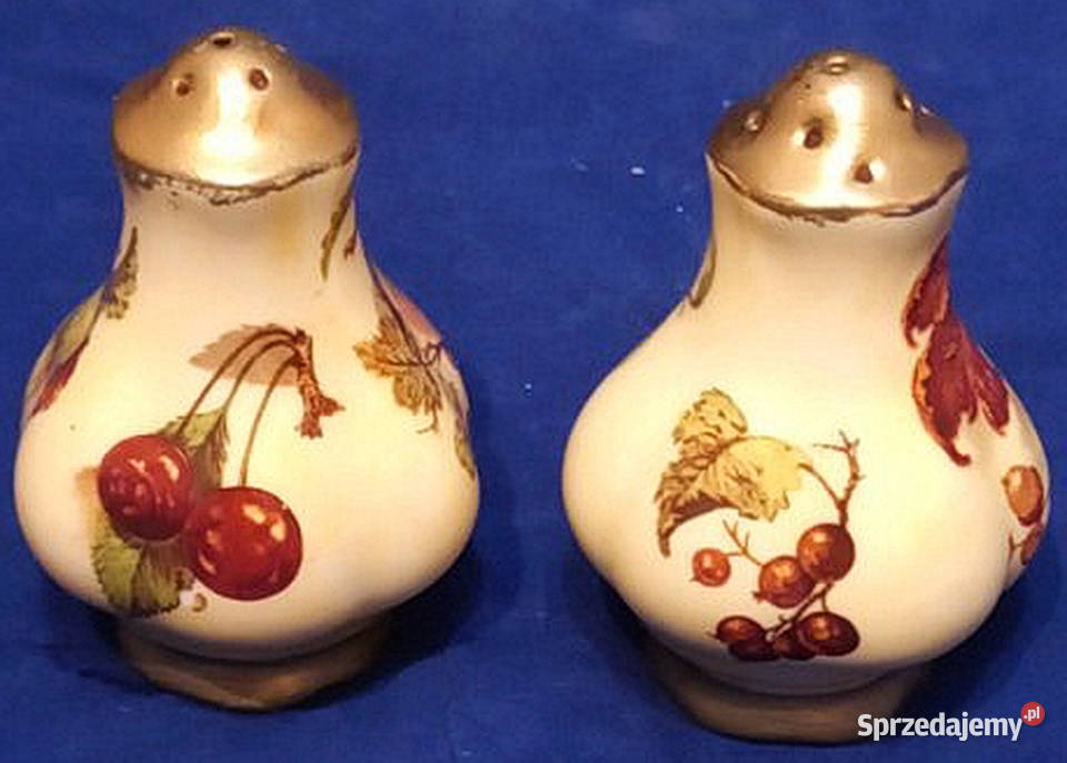 Porcelanowe naczynka do przypraw z motywem Porcelana i szkło Radom