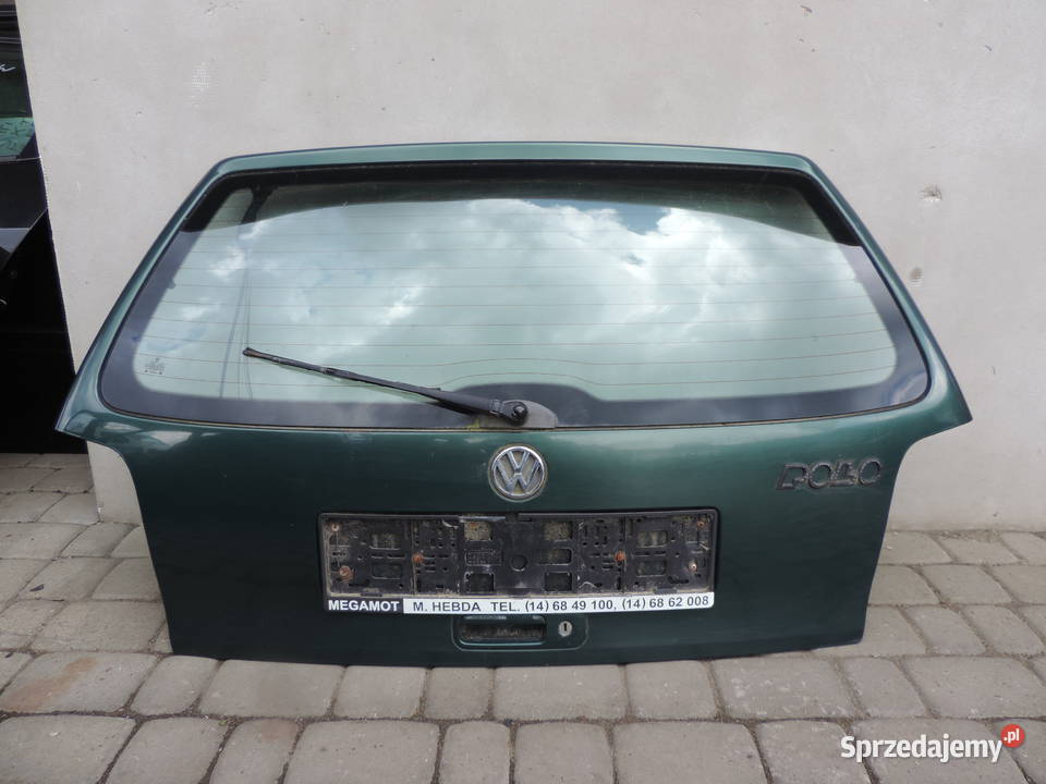 VW POLO 3 6N LC6M KLAPA BAGAŻNIKA SZYBA TYŁ osobowe Motoryzacja małopolskie Nowy Sącz