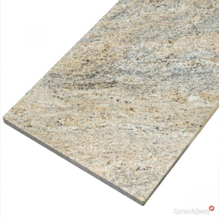 Stopień granitowy Cielo de Marfil leather Kraków