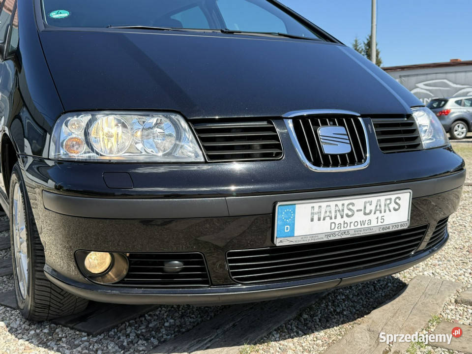 Seat Alhambra 210 tkmsuper stanz Niemiec I czarny Alhambra Dąbrowa sprzedam