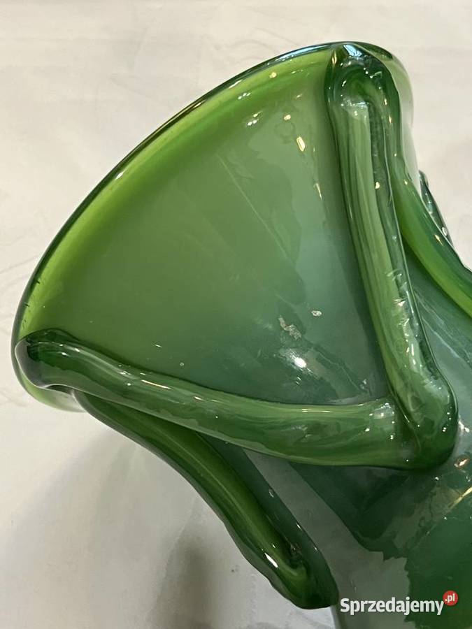 Wazon Krakowski Instytut Szkła w kolorze zieleni Kraków