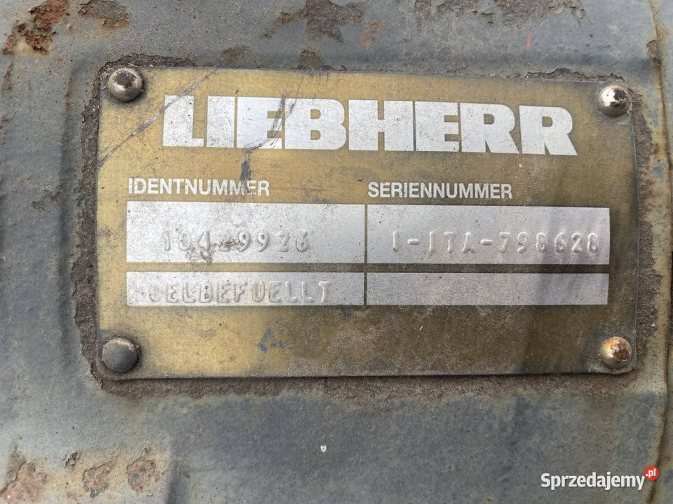 Liebherr A311 CZĘŚCI MOSTU Zwolnica Zwrotnica Jastrzębniki