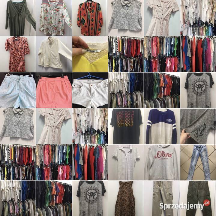 Pakiety odzieży używanej