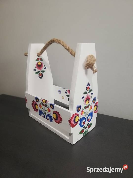 Skrzynka na kwiatek nosidło różne wzory prezent Kędzierzyn-Koźle