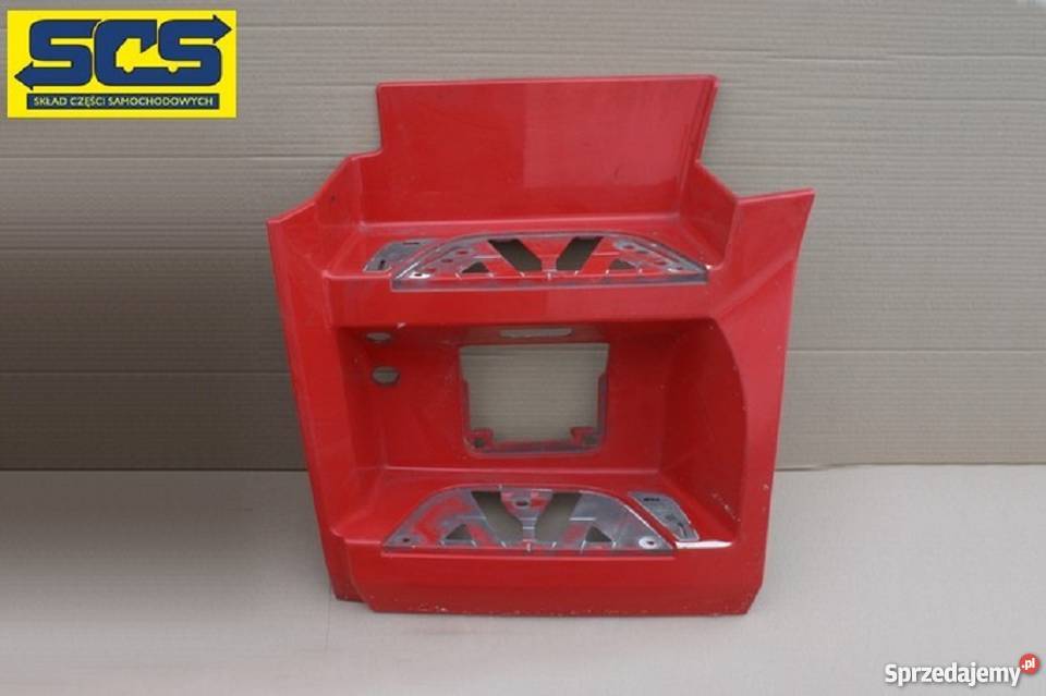 MERCEDES ACTROS MP4 STOPIEŃ DOLNY LEWY Bieleń