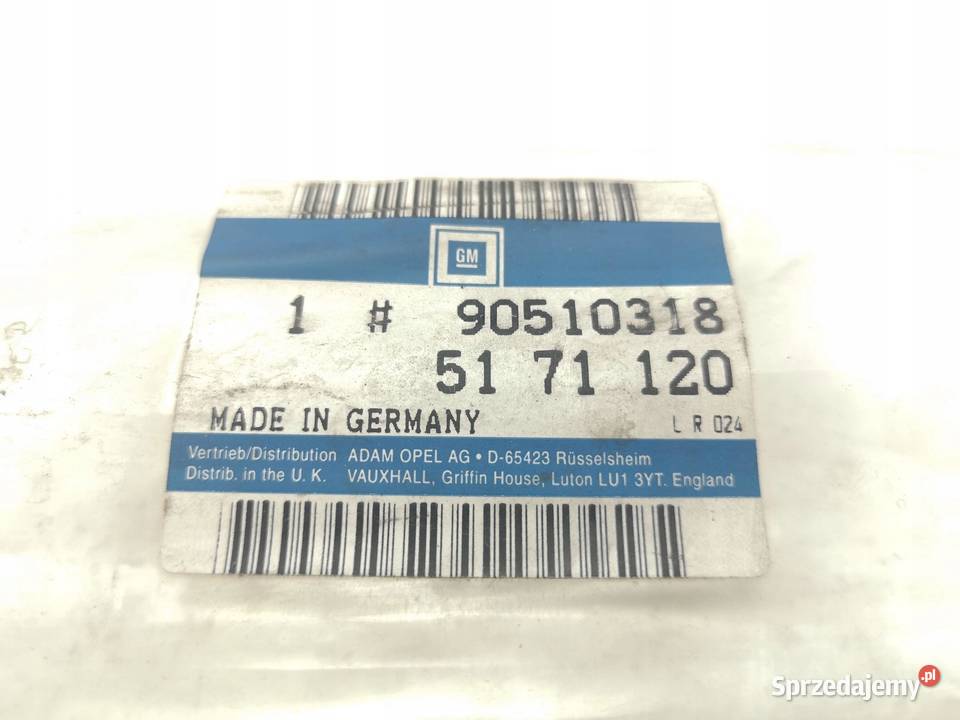 LISTWA DRZWI PRAWY TYŁ OPEL ASTRA F 9100 osobowe Osłony i zaślepki lubelskie