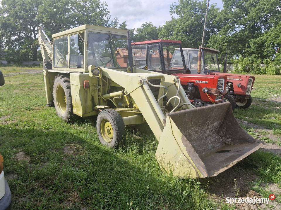 Koparko ładowarka ostrówek k162 Ursus c360 Kabina zachodniopomorskie Mostkowo