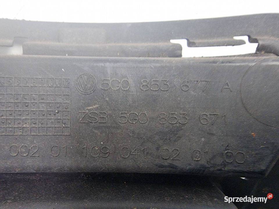 KRATKA ZDERZAKA PRZÓD VOLKSWAGEN GOLF VII osobowe Lipno sprzedam