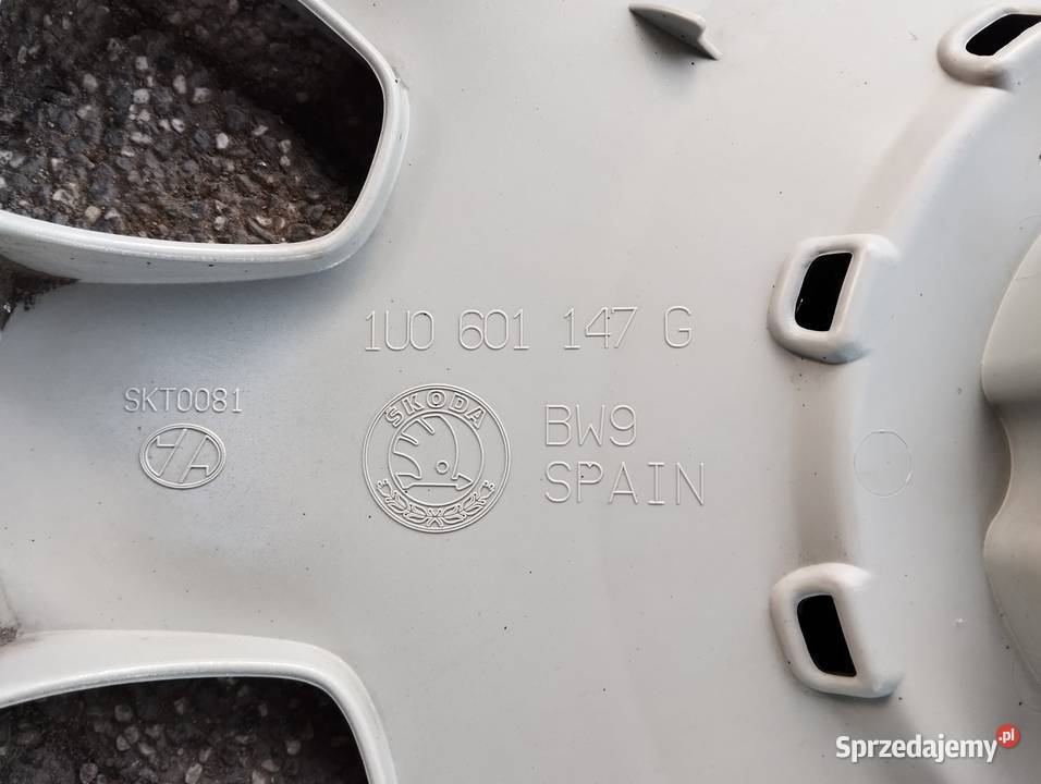 Kołpak Skoda 15 1U0601147G Octavia sztukę Kamieniec