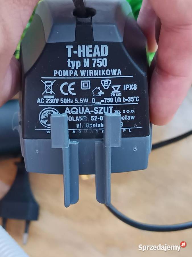 Akwarium 96L 80x30x40 szkło 6mm pompy Aquael Radomsko