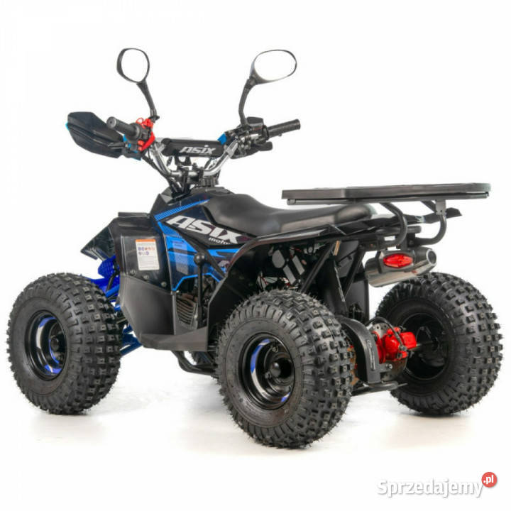 ASIX Inny Quad ASIX Muddy 110 Transport Raty podgrzewane manetki Bicz