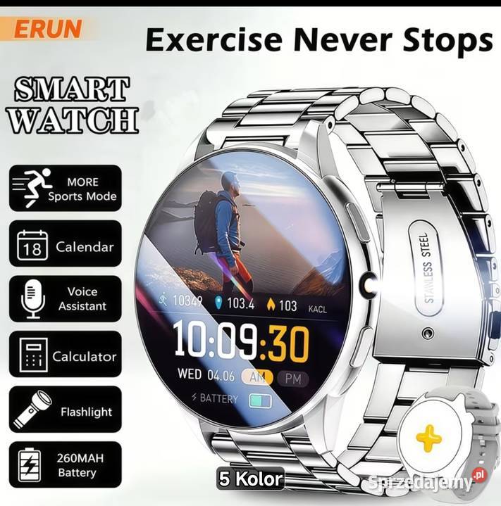 Sprzedam smartwatch zegarek nowe Unisex Świdnica sprzedam