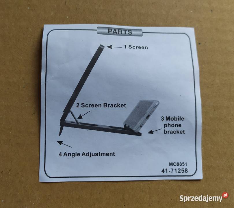 479 EKRAN powiększający LUPA do telefonu NOWY Łódź
