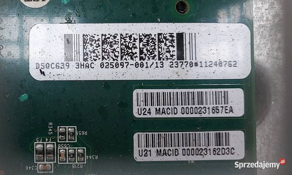 ABB DSQC 639 3HAC025097001 IRC5