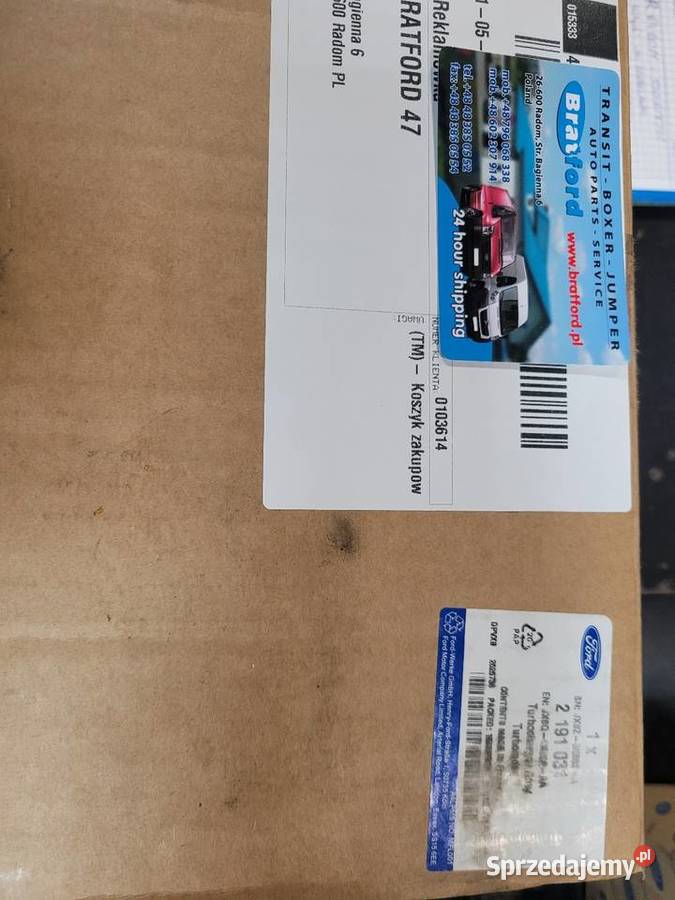 TURBOSPRĘŻARKA FORD CONNECT 2191031 JX6Q6K682AA Radom